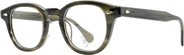 画像2: JULIUS TART OPTICAL/ジュリアス タート オプティカル【AR】Olive Green Sasa 48/24サイズ