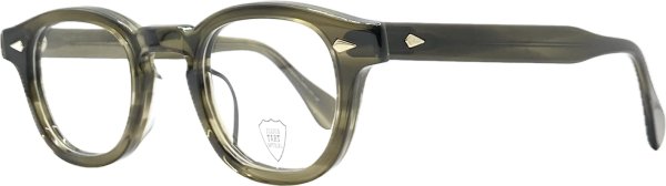 画像2: JULIUS TART OPTICAL/ジュリアス タート オプティカル【AR】Olive Green Sasa 44/24サイズ