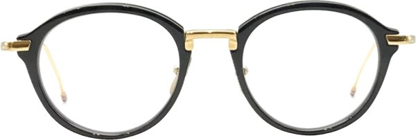 画像1: THOM BROWNE/トム  ブラウン【UEO011A】001 BLK/GLD 49サイズ