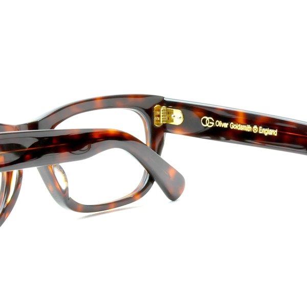 Oliver Goldsmith/オリバー ゴールドスミス【CONSUL50】Dark Tortoiseshell 50サイズ - 蒲池眼鏡舗