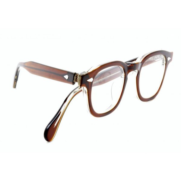 JULIUS TART OPTICAL/ジュリアス タート オプティカル【AR】Brown Crystal 44/22サイズ - 蒲池眼鏡舗