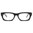 画像1: Oliver Goldsmith/オリバー ゴールドスミス【VICE CONSUL-s】 Black Tortoiseshell 53サイズ (1)