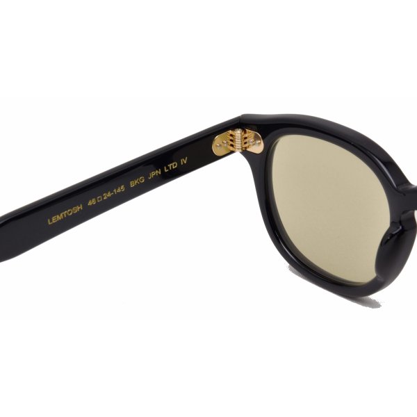 MOSCOT/モスコット【LEMTOSH】BLACK/GOLD JPN LTD 46サイズ - 蒲池眼鏡舗