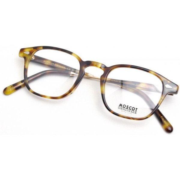 MOSCOT/モスコット【GENUG】SPOT TORT/GOLD 47サイズ - 蒲池眼鏡舗